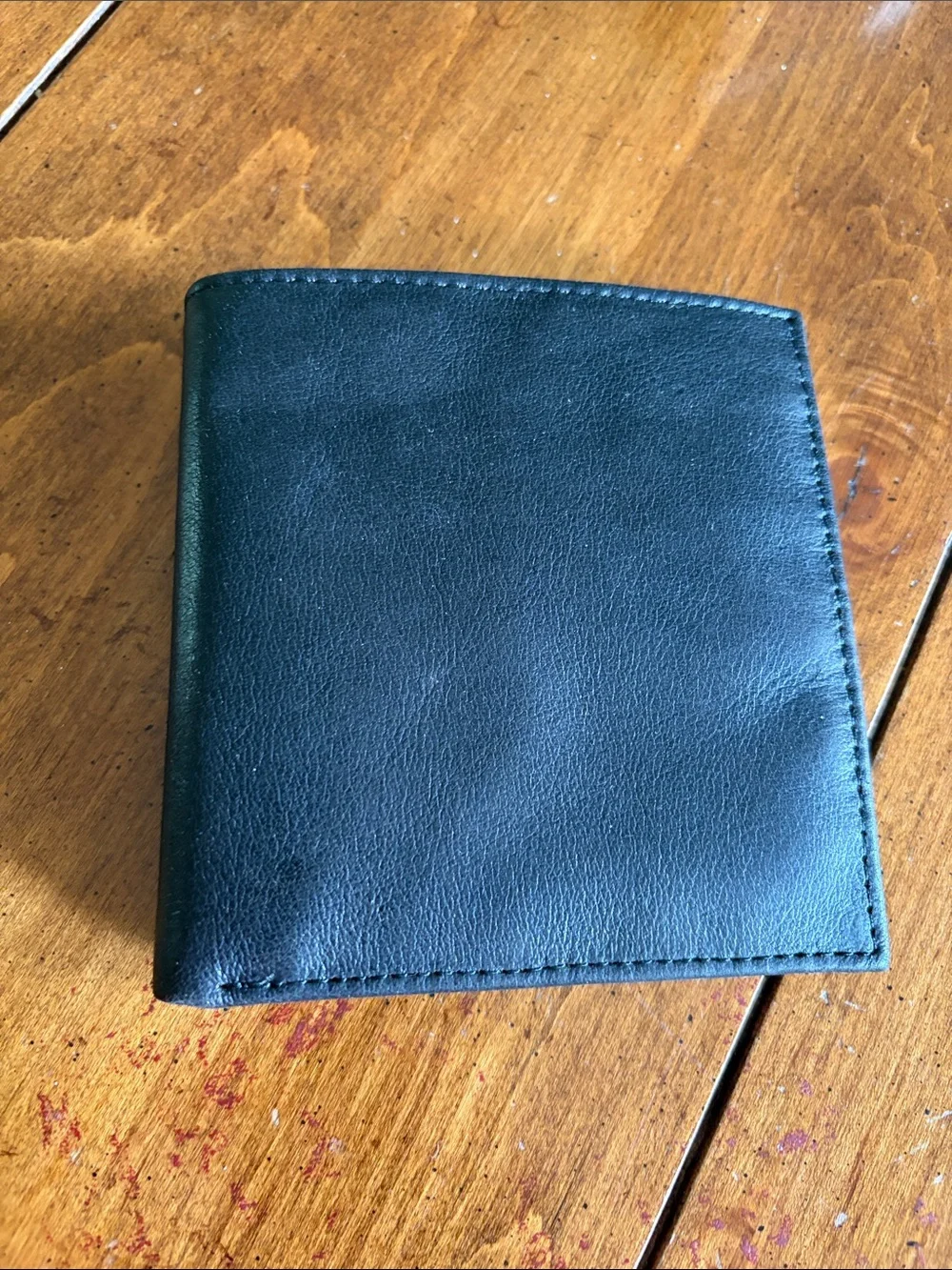 NWT $70 Leather wallet Wilson’s Leather Black in original packaging NEW